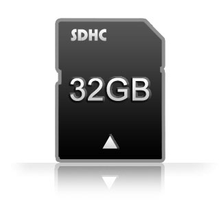 32 Gigabyte-SD-Karte