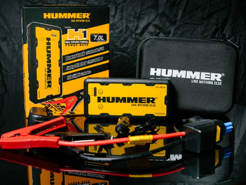 Leistungsstarke Powerbank Hummer H1