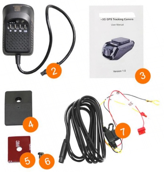 profio tracking cam x1 kamera paketinhalt