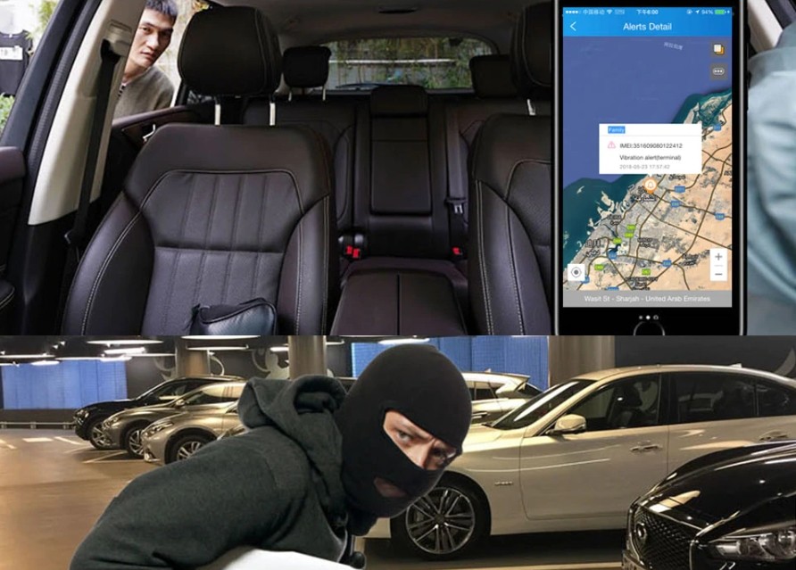 Autokameras mit Vibrationsalarm