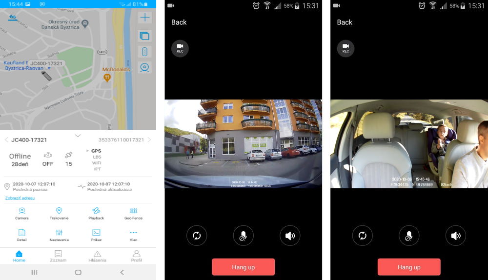 Live-Tracking-Fahrzeugbild