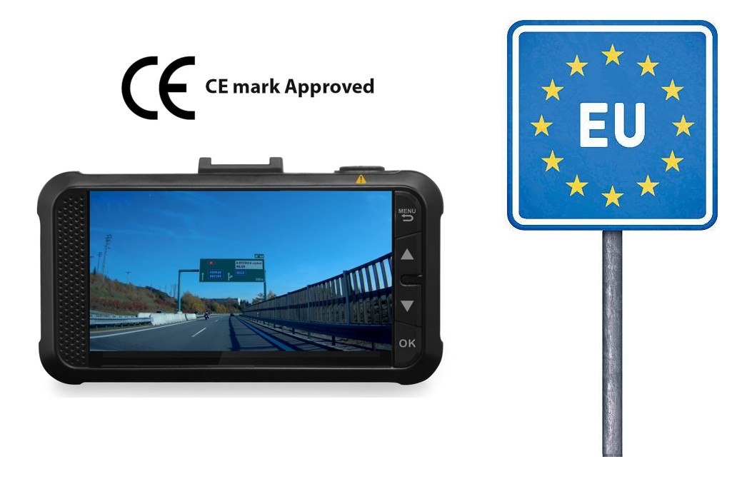 Zertifizierte CE-Autokamera GS980D