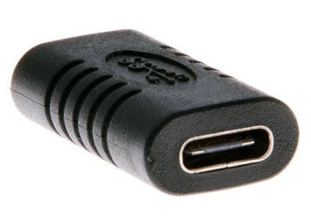 Stecker für PremiumCord USB C Verlängerungskabel, schwarze Farbe