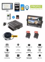 4-Kanal-Dashcam mit GPS/WIFI/4G-SIM + 2 TB Festplatte – Profio 