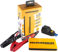 Hummer 3 Starter + Powerbank 6000mAh auf 3,5L Benzin/2L Diesel