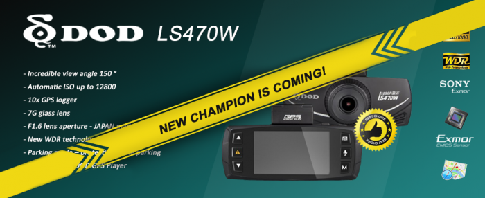 DOD LS470W - beste Autokamera