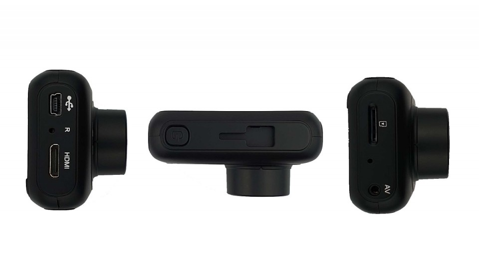Mini Autokamera DOD IS350 mit 1080P + 150° + 2,5 Display